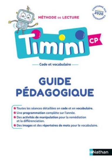 Image de Timini CP - Guide pédagogique