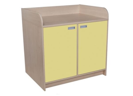 Image de Table à langer 5 Erable - jaune clair