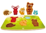 Image de Puzzle tactile, animaux de la forêt