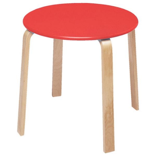 Image de Table de cuisine rouge