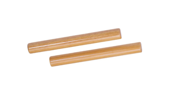Image de Claves palissandre 21 cm, la paire