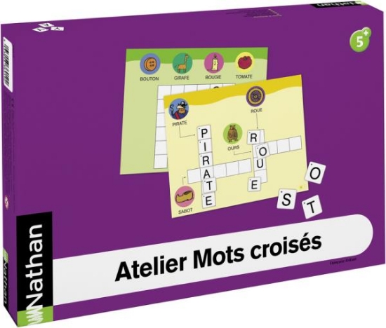 Image de Atelier mots croisés - 2 enfants