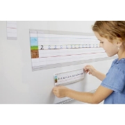 Image de Bande lignée magnétique petit format - Lot de 6