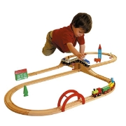 Image de Circuit train en bois