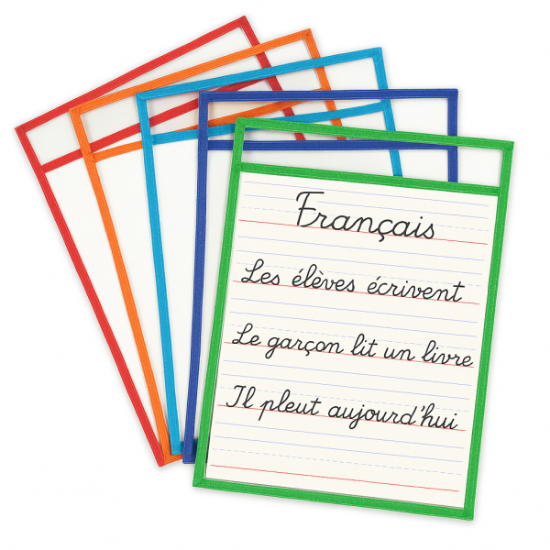 Image de Pochettes écrire et effacer, les 5