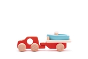 Image de Voiture avec remorque et bateau