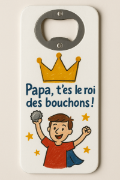 Image de Décapsuleur en bois MDF magnétique