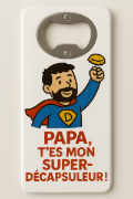 Image de Décapsuleur en bois MDF magnétique