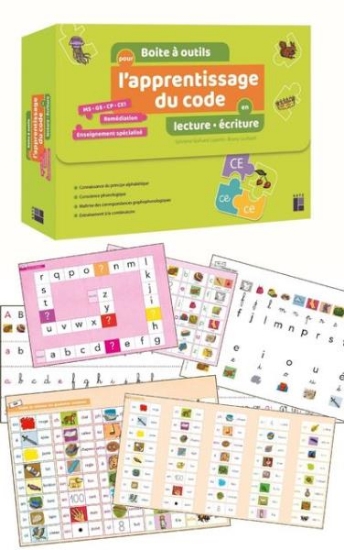 Image de Boîte à outils pour l'apprentissage du code en lecture - écriture MS - GS - CP - CE1