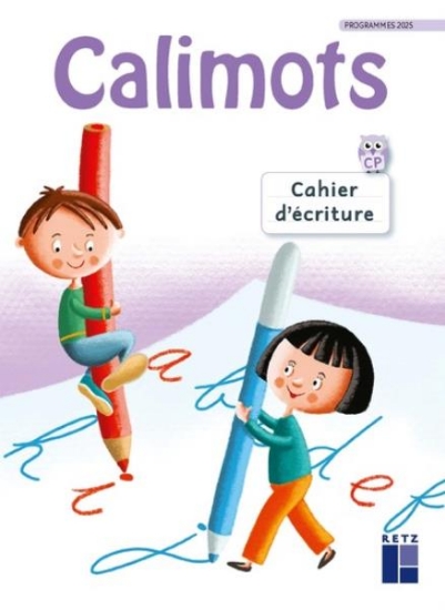Image de Calimots CP - Cahier d'écriture - Programmes 2025