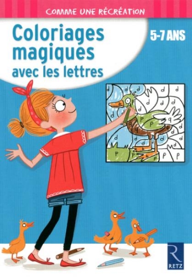 Image de Coloriages magiques avec les lettres