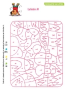 Image de Coloriages magiques avec les lettres