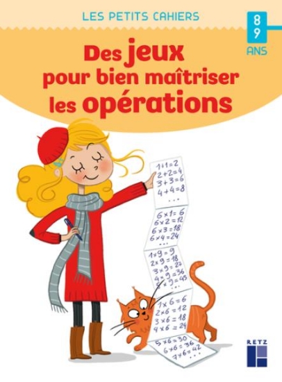 Image de Des jeux pour bien maîtriser les opérations 8 - 9 ans