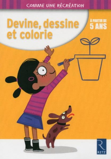Image de Devine, dessine et colorie