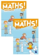 Image de Haut les maths ! CM1 - Manuel + cahier de géométrie