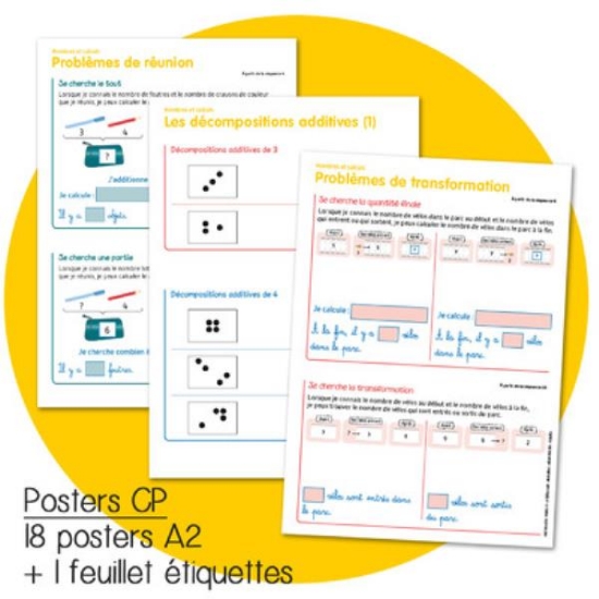Image de Haut les maths ! CP - Posters