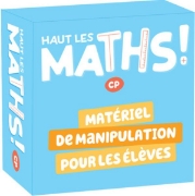 Image de Haut les maths ! CP - Boite de matériel de manipulation (jetons et cubes empilables)