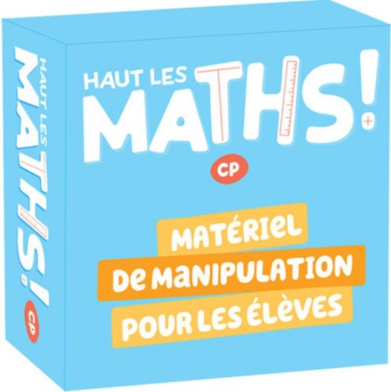 Image de Haut les maths ! CP - Boite de matériel de manipulation (jetons et cubes empilables)