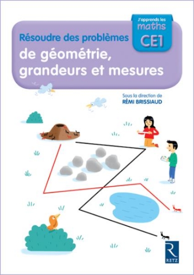 Image de J'apprends les maths CE1 - Cahier Résoudre des problèmes de géométrie, grandeurs et mesures
