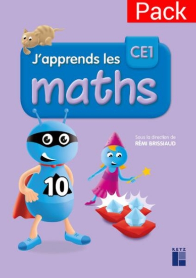 Image de J'apprends les maths CE1 -  Pack de 10 fichiers