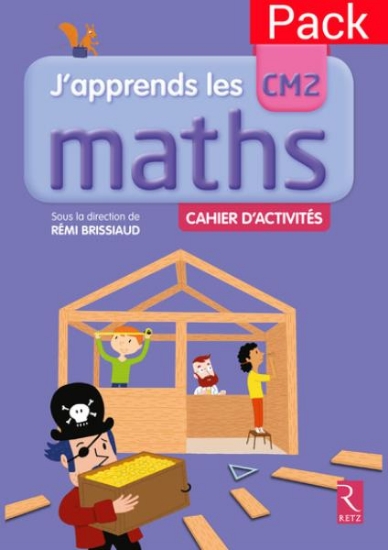 Image de J'apprends les maths CM2 - Pack de 6 cahiers d'activités