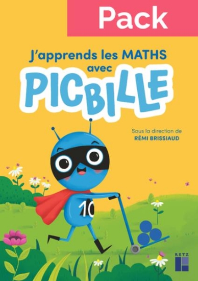 Image de J'apprends les maths avec Picbille CP - Pack de 10 fichiers - Programmes 2025