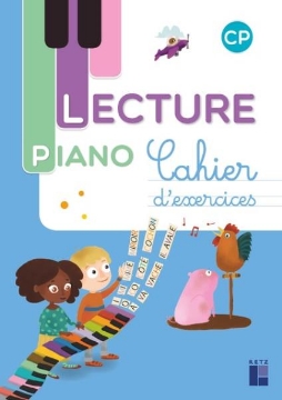 Agrandir l'image de Lecture Piano CP - Cahier d'exercices Image de Lecture Piano CP - Cahier d'exercices