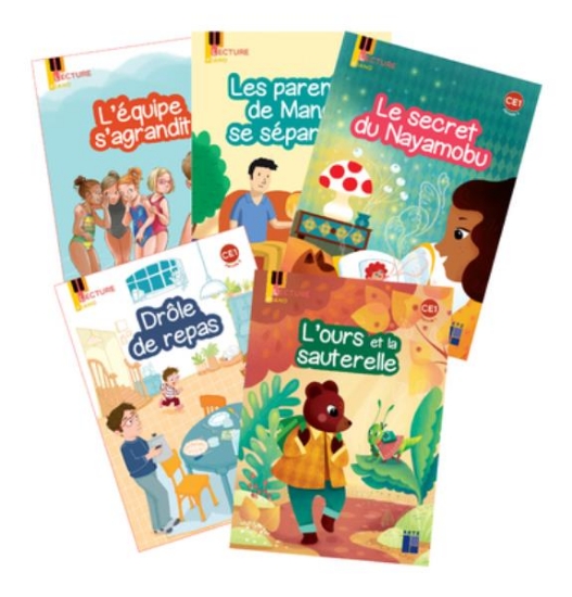 Image de Lecture Piano CE1 - 5 albums de premières lectures Série 2 - (1 pack de 5)