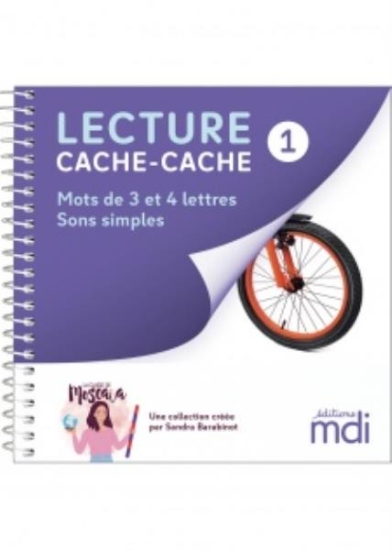 Image de Lecture cache-cache - Livre 1 - Sons simples 3 à 4 lettres