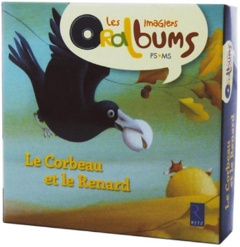 Agrandir l'image de Les imagiers Oralbums - Le corbeau et le renard Image de Les imagiers Oralbums - Le corbeau et le renard