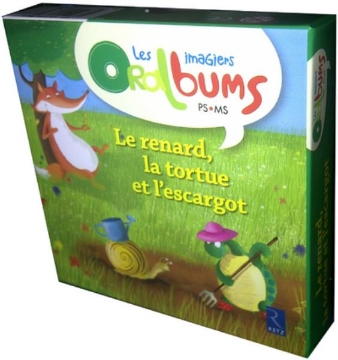 Agrandir l'image de Les imagiers Oralbums - Le renard, la tortue et l'escargot Image de Les imagiers Oralbums - Le renard, la tortue et l'escargot