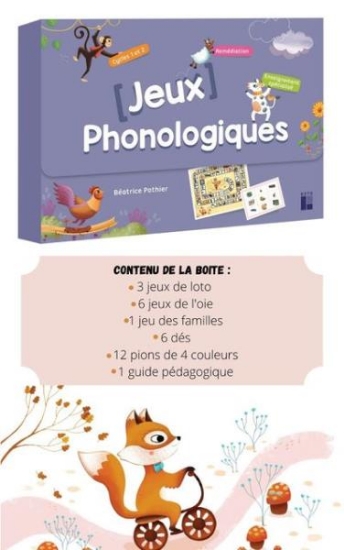 Image de Mallette de jeux phonologiques - Cycles 1 et 2
