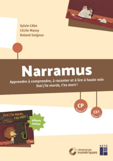 Image de Narramus - Sssi j'te mords, t'es mort ! CP-CE1 (+ ressources numériques)