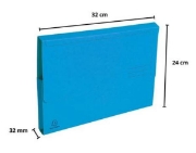 Image de Chemises poches A4 carton recyclé, les 10