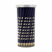 Image de Crayons noirs triangulaires ergonomiques, boîte de 48