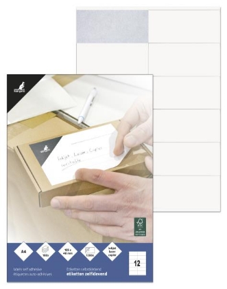 Image de la catégorie Etiquettes pour imprimante