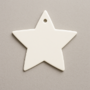 Image de Etoiles de Noël en porcelaine, les 12
