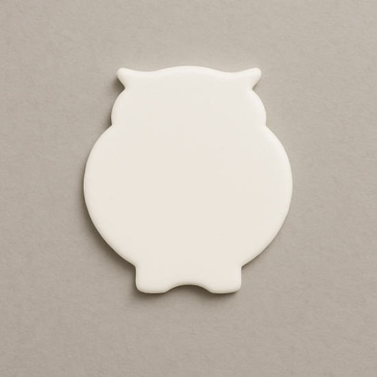 Image de Magnets Hibou en porcelaine, les 12