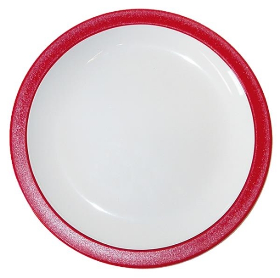 Image de Grande assiette rouge