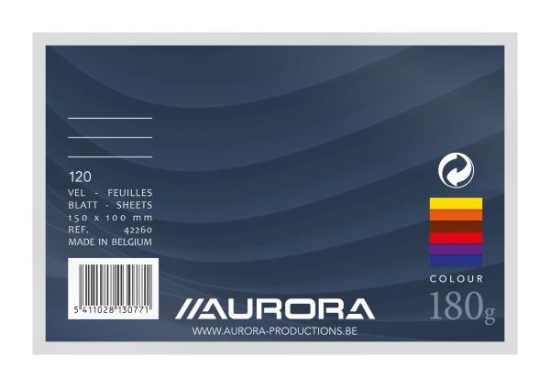 Image de Fiches 100/150 couleur, lignées