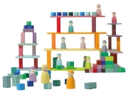 Image de Grimm’s Leonardo Sticks – jeu de construction en bois – set de 100