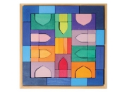 Image de Grimm’s – Blocs de construction bois 1001 Nuits – château – set de 54
