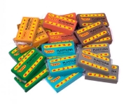 Image de Pâte à modeler Plastilina, 18 pains 50 g de couleurs naturelles