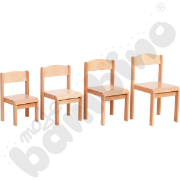 Image de Chaise en bois tendre taille 3 hêtre