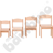Image de Chaise en bois tendre taille 3 hêtre