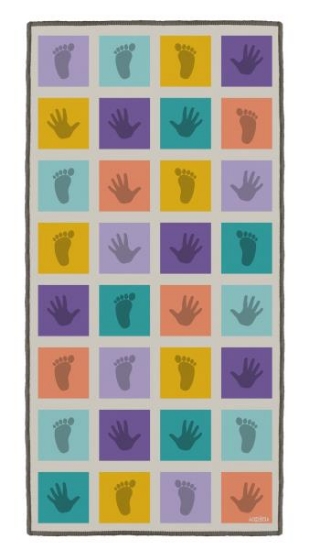 Image de Tapis mains pieds avec dé