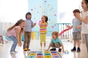 Image de Tapis mains pieds avec dé