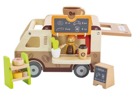 Image de Camion café pour enfants avec accessoires