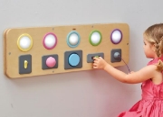 Image de Panneau mural d'activités - interrupteurs et lumière