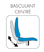 Image de Siège de bureau à bas dossier